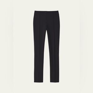 Lafayette 148 Gramercy Acclaimed Stretch Pants Ponte Black Size 12 EUC